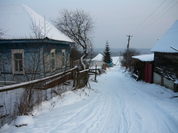 деревня добрунь(зима)